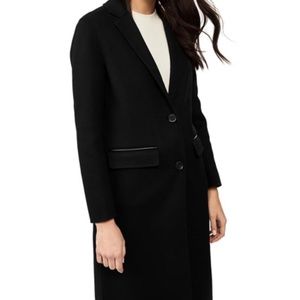 Mackage black wool coat